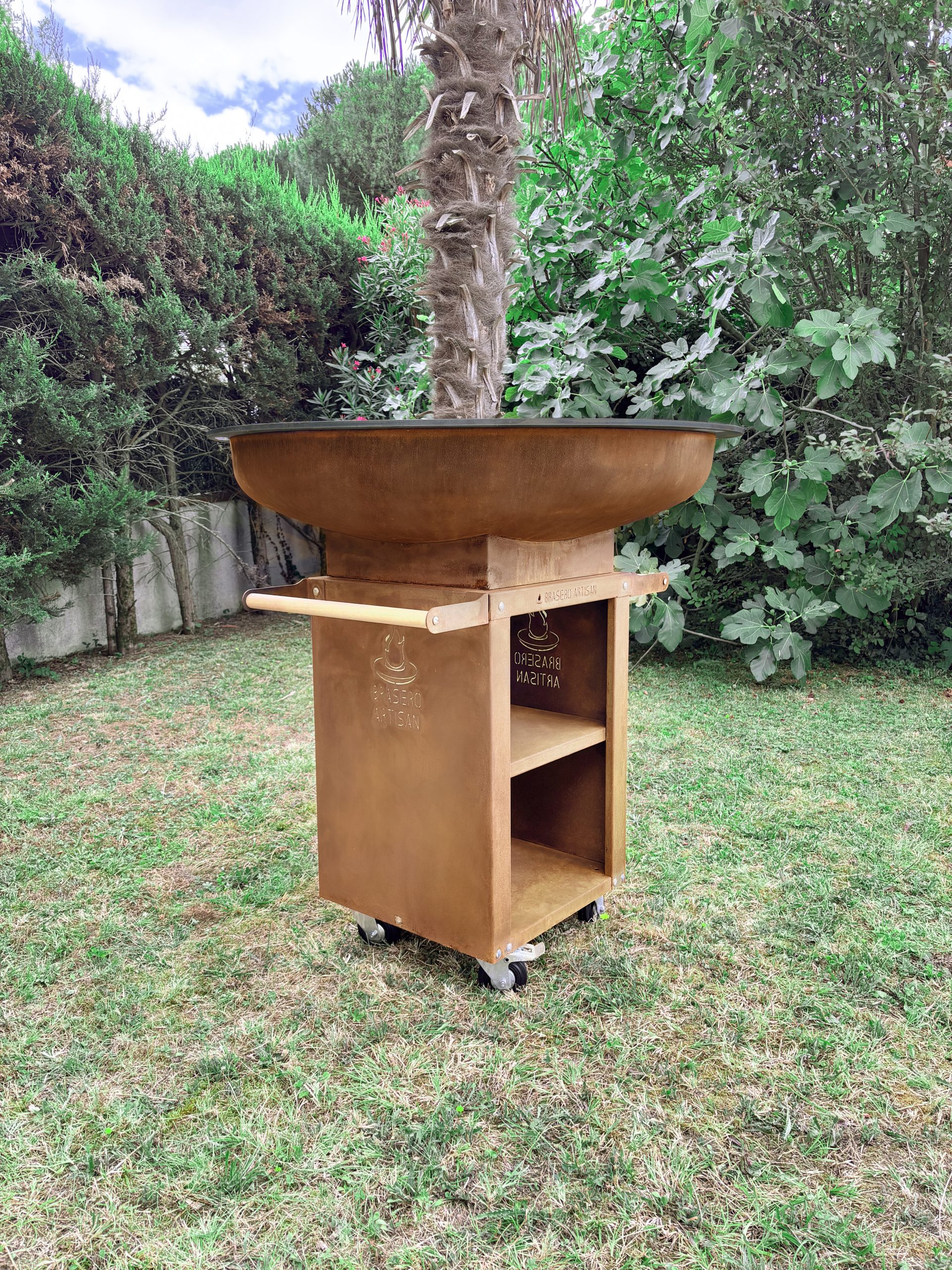 Brasero détail finition